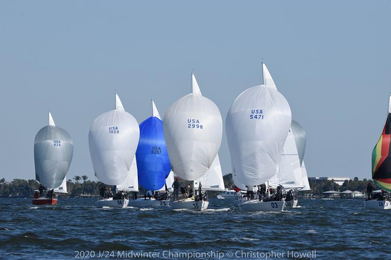 Final Day - 2020 J/24 Midwinter Championship - photo © Christopher Howell