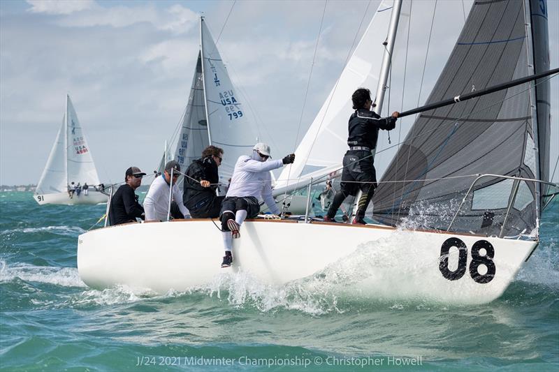 J/24 Midwinter Championship at Shake-A-Leg in Miami, FL - Overall