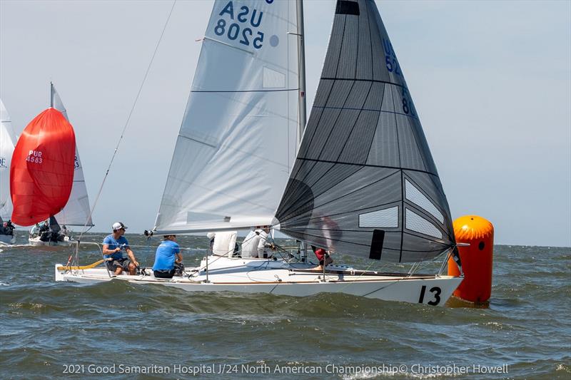 2021 Good Samaritan Hospital J/24 North American Championship - Day 3 photo copyright Christopher Howell taken at Sayville Yacht Club and featuring the J/24 class