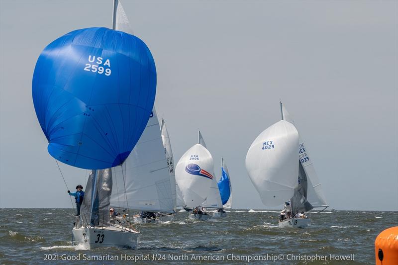 2021 Good Samaritan Hospital J/24 North American Championship - Day 3 photo copyright Christopher Howell taken at Sayville Yacht Club and featuring the J/24 class