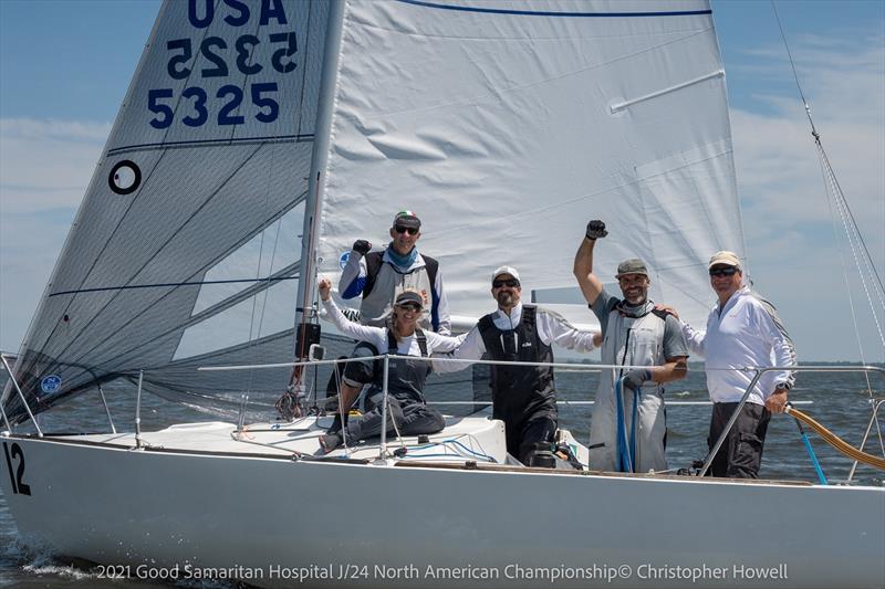 2021 Good Samaritan Hospital J/24 North American Championship - Day 3 photo copyright Christopher Howell taken at Sayville Yacht Club and featuring the J/24 class