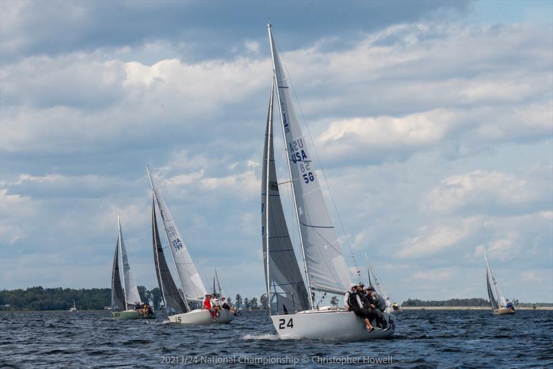 2021 J/24 US National Championship - Day 2 - photo © Christopher Howell