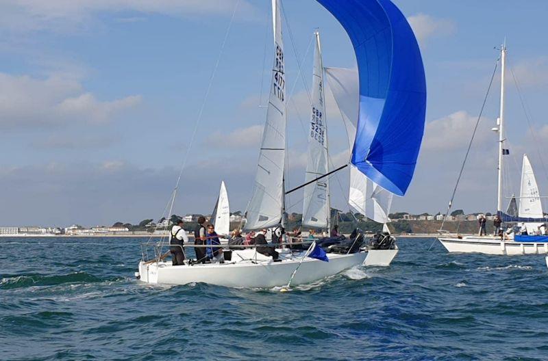 Porsche Centre Bournemouth UK J/24 National Championship at Parkstone photo copyright Team Chaotic taken at Parkstone Yacht Club and featuring the J/24 class