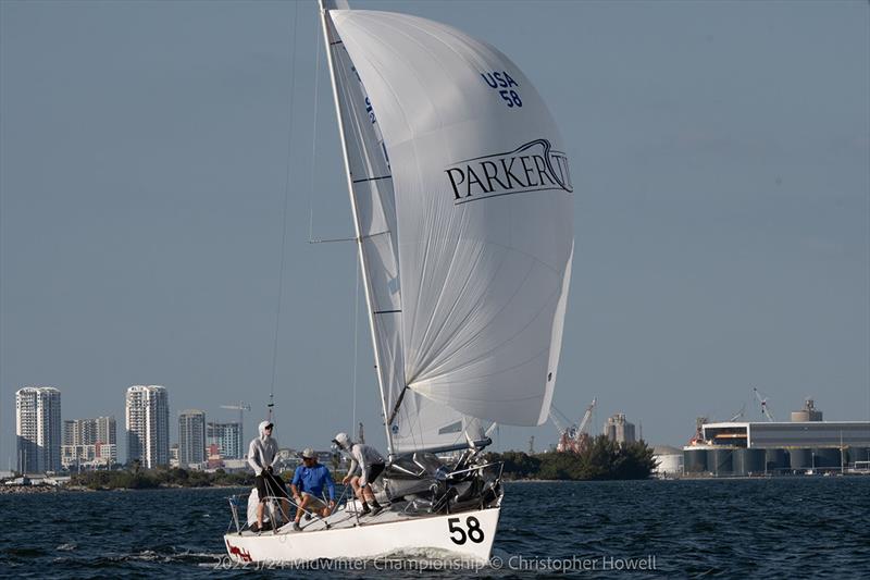 2022 J/24 Midwinter Championship photo copyright Christopher Howell taken at Davis Island Yacht Club and featuring the J/24 class