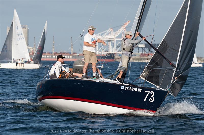 2022 J/24 Midwinter Championship photo copyright Christopher Howell taken at Davis Island Yacht Club and featuring the J/24 class