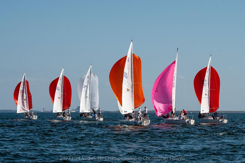 2022 J/24 Midwinter Championship photo copyright Christopher Howell taken at Davis Island Yacht Club and featuring the J/24 class