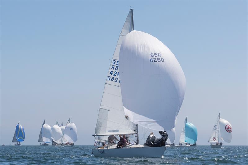 International Paint Poole Regatta photo copyright Ian Roman / International Paint Poole Regatta taken at Parkstone Yacht Club and featuring the J/24 class