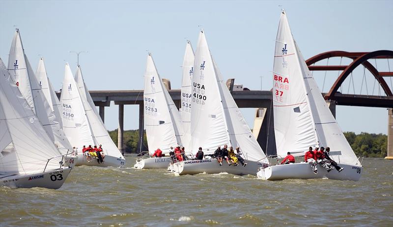 2022 USA J/24 Nationals at Dallas Corinthian Yacht Club photo copyright 2022 J/24 U.S. National Championship taken at Dallas Corinthian Yacht Club and featuring the J/24 class