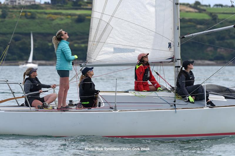 All-women team racing on Kerri Ann Boylan's Cisco from Skerries SC -  Day 3 of Volvo Cork Week 2022 - photo © Rick Tomlinson / Volvo Cork Week