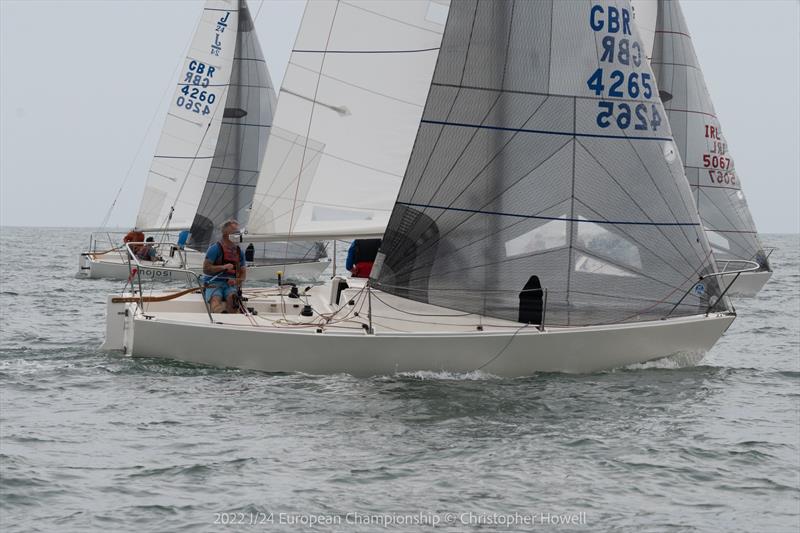 J/24 European Championship 2022 final day photo copyright Christopher Howell taken at Howth Yacht Club and featuring the J/24 class