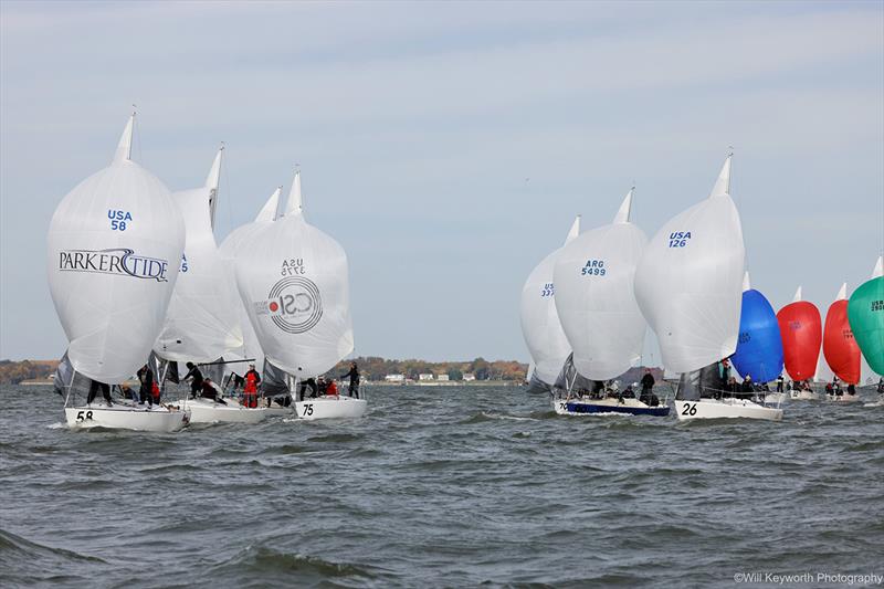 2022 J/24 North American Championship - Day 1 photo copyright Will Keyworth taken at Severn Sailing Association and featuring the J/24 class