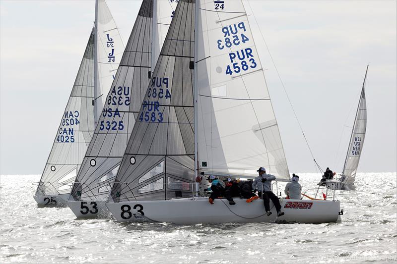 2022 J/24 North American Championship - Day 1 photo copyright Will Keyworth taken at Severn Sailing Association and featuring the J/24 class