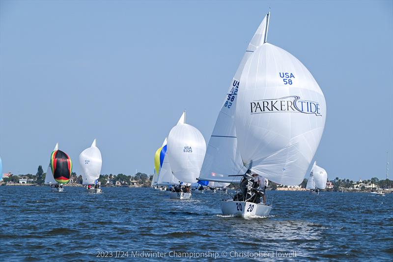 2023 J/24 Midwinter Championship - photo © Christopher Howell