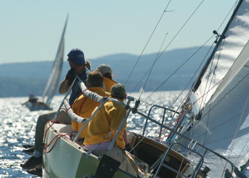 J/24 racecourse action on the waters of New York State's beautiful Lake George - photo © Image courtesy of the 2023 J/24 U.S. National Championship