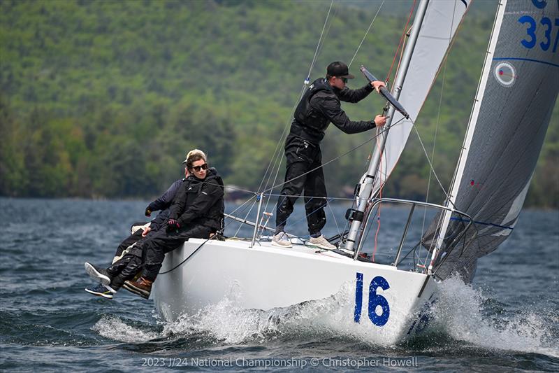 2023 J/24 US National Championship photo copyright USA J/24 Class Association taken at The Lake George Club and featuring the J/24 class