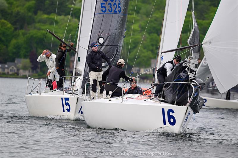 2023 J/24 US National Championship - Day 2 - photo © USA J/24 Class Association