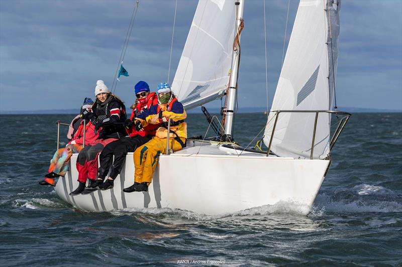 Vice Versa from South Australia won Division 2 - Australian Women's Keelboat Regatta photo copyright Andrea Francolini / AWKR taken at Royal Melbourne Yacht Squadron and featuring the J/24 class