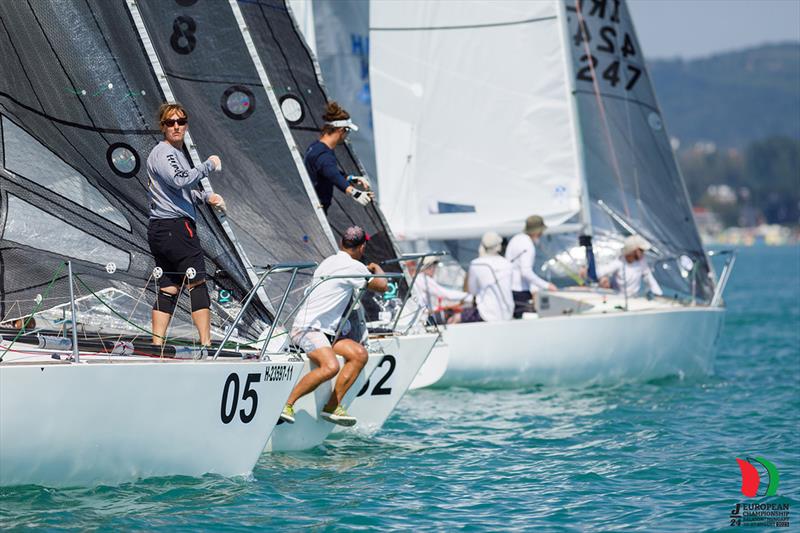 2023 J/24 European Championship photo copyright Aron Szanto taken at  and featuring the J/24 class