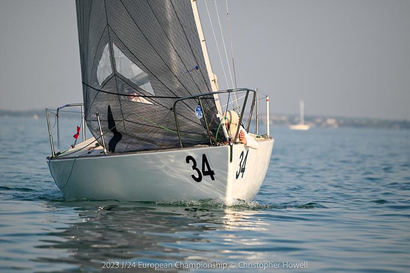 2023 J24 European Championship photo copyright Christopher Howell taken at Balatonfüredi Yacht Club and featuring the J/24 class