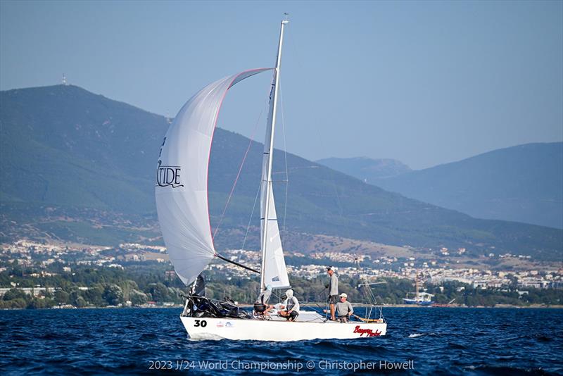 2023 J/24 World Championship photo copyright Christopher Howell taken at  and featuring the J/24 class