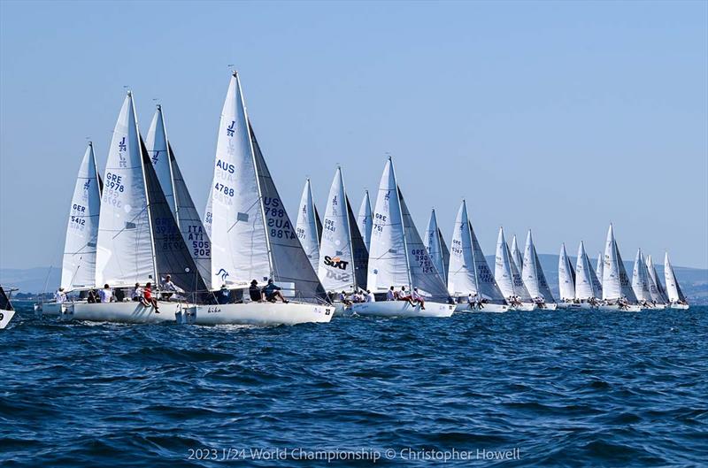 2023 J/24 World Championship photo copyright Christopher Howell taken at  and featuring the J/24 class