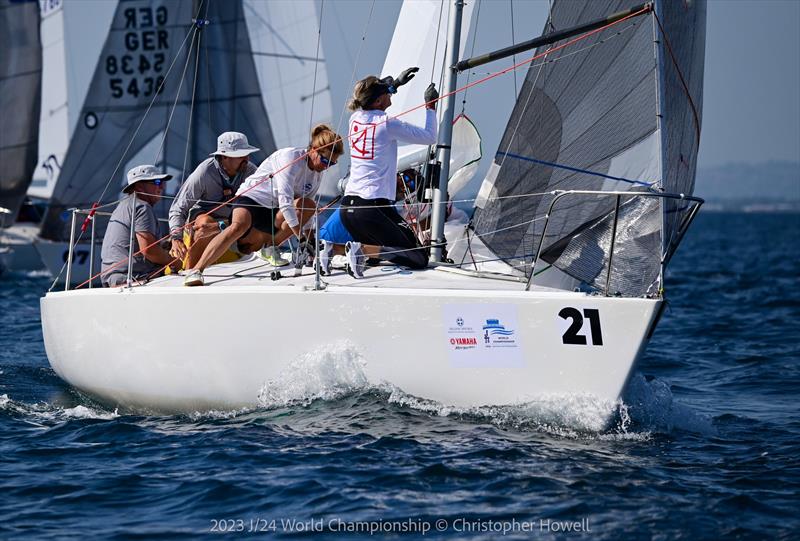 2023 J/24 World Championship photo copyright Christopher Howell taken at  and featuring the J/24 class