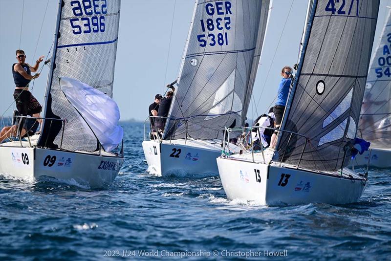 2023 J/24 World Championship photo copyright Christopher Howell taken at  and featuring the J/24 class