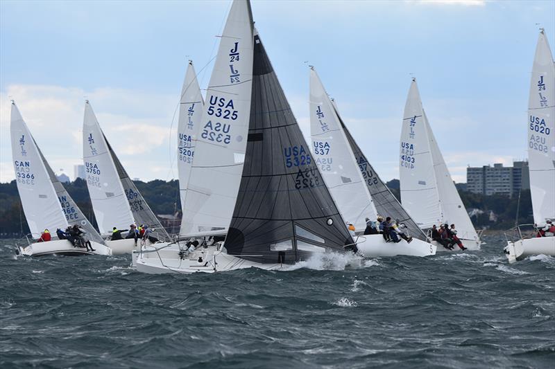 J/24 U.S. Corinthian National Championship East 2023 photo copyright Betsy Lawless taken at Rochester Yacht Club and featuring the J/24 class