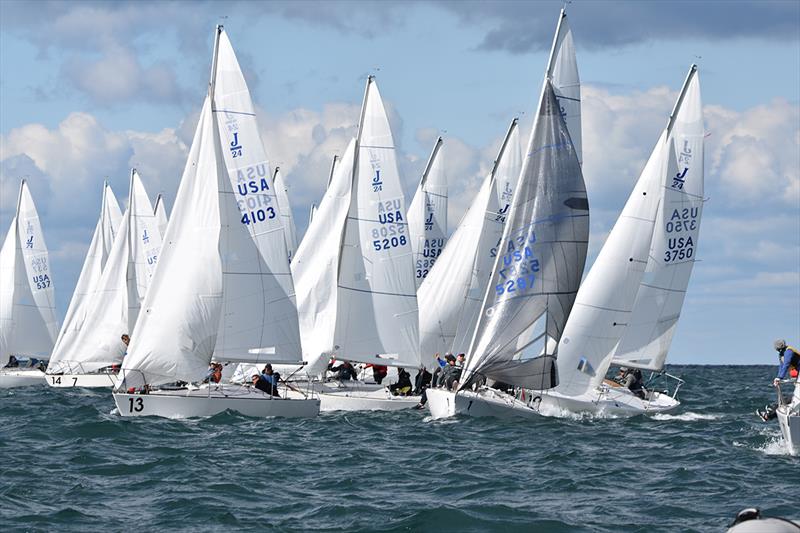 J/24 U.S. Corinthian National Championship East 2023 photo copyright Betsy Lawless taken at Rochester Yacht Club and featuring the J/24 class