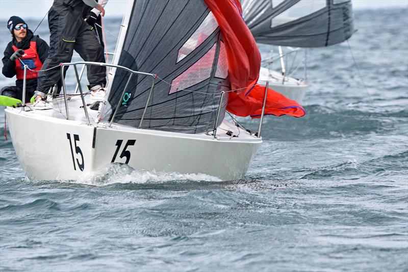 J/24 U.S. Corinthian National Championship East 2023 photo copyright Betsy Lawless taken at Rochester Yacht Club and featuring the J/24 class