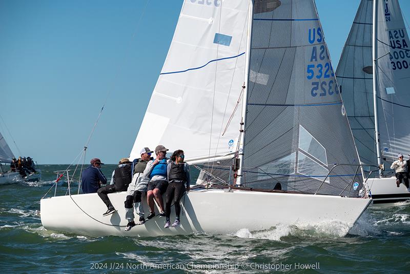 2024 J/24 North American Championship photo copyright Christopher Howell taken at St. Petersburg Yacht Club, Florida and featuring the J/24 class