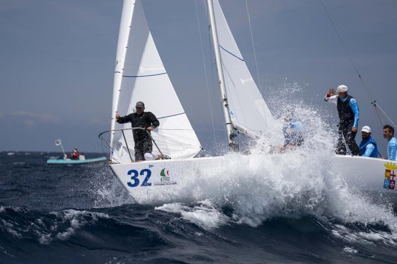 La Superba, the Marina Militare (Italian Navy) team racing in the Range Rover J/24 European Championship - photo © YCCS / Daniele Macis
