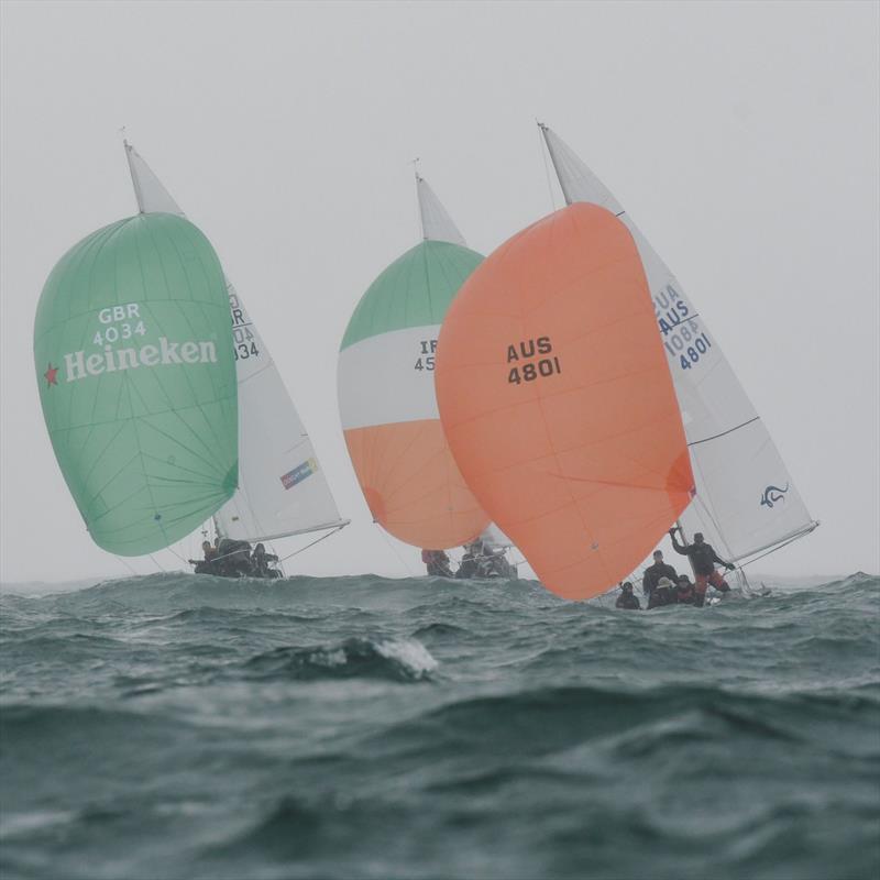 J/24 Worlds in Plymouth, UK - Day 2 - photo © Joe Woodyear & Chambers film & media