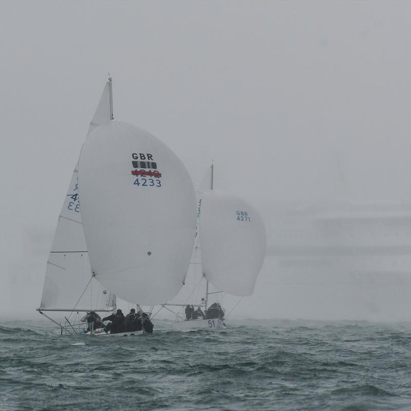 J/24 Worlds in Plymouth, UK - Day 2 photo copyright Joe Woodyear & Chambers film & media taken at Plym Yacht Club and featuring the J/24 class