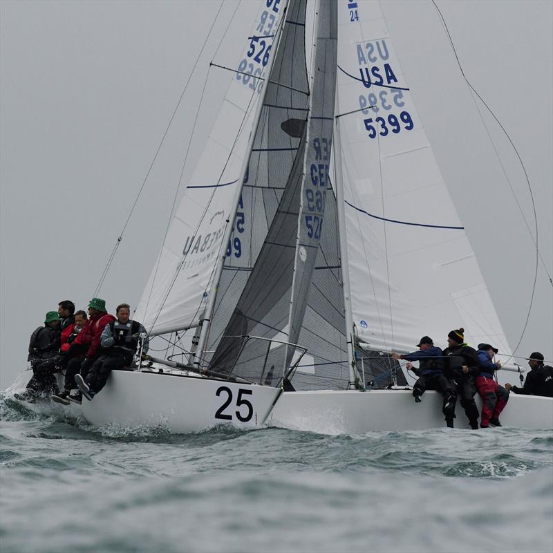 J/24 Worlds in Plymouth, UK - Day 2 photo copyright Joe Woodyear & Chambers film & media taken at Plym Yacht Club and featuring the J/24 class