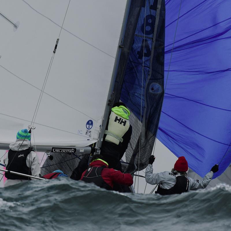J/24 Worlds in Plymouth, UK - Day 2 photo copyright Joe Woodyear & Chambers film & media taken at Plym Yacht Club and featuring the J/24 class