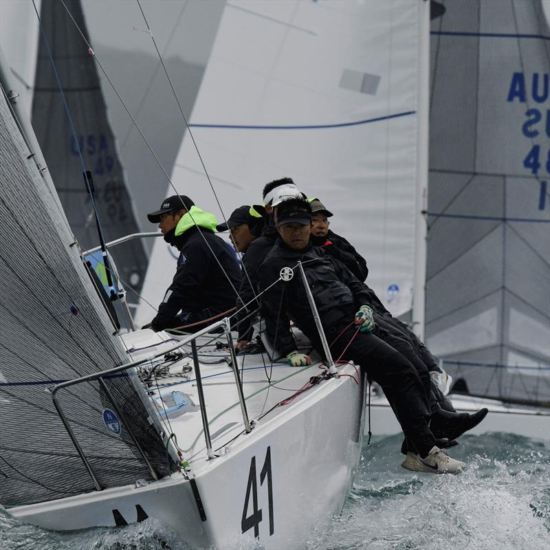 J/24 Worlds in Plymouth, UK - Day 2 - photo © Joe Woodyear & Chambers film & media