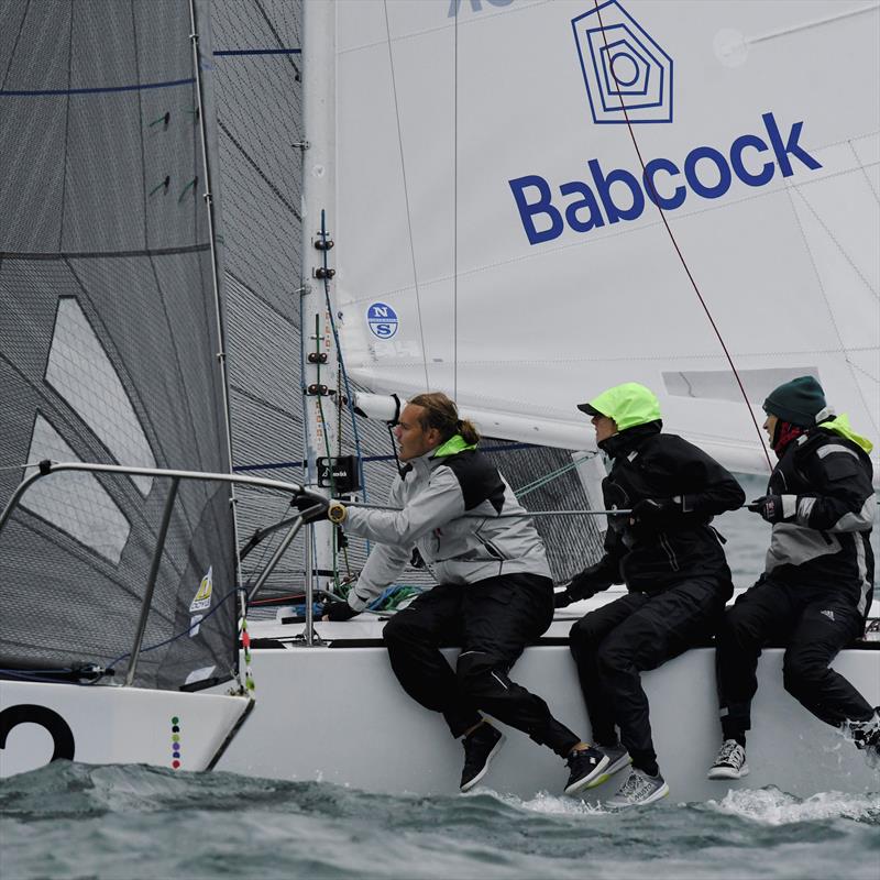 J/24 Worlds in Plymouth, UK - Day 2 photo copyright Joe Woodyear & Chambers film & media taken at Plym Yacht Club and featuring the J/24 class