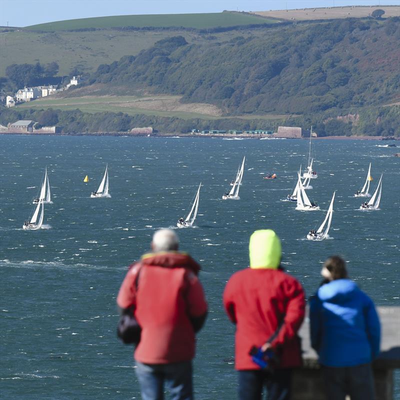 J/24 Worlds in Plymouth, UK - Day 3 photo copyright Joe Woodyear & Chambers film & media taken at Plym Yacht Club and featuring the J/24 class