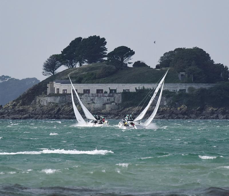 J/24 Worlds in Plymouth, UK - Day 3 - photo © Joe Woodyear & Chambers film & media