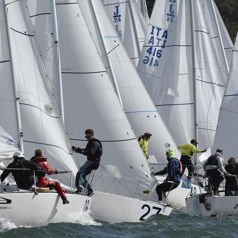 J/24 Worlds in Plymouth, UK - Day 4 - photo © Joe Woodyear & Chambers film & media