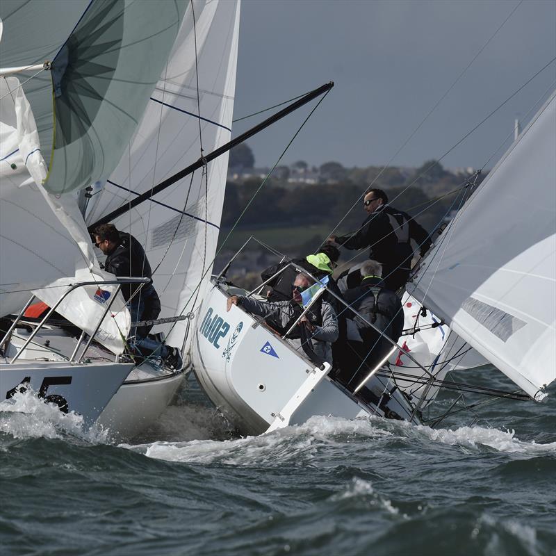 J/24 Worlds in Plymouth, UK - Day 4 photo copyright Joe Woodyear & Chambers film & media taken at Plym Yacht Club and featuring the J/24 class