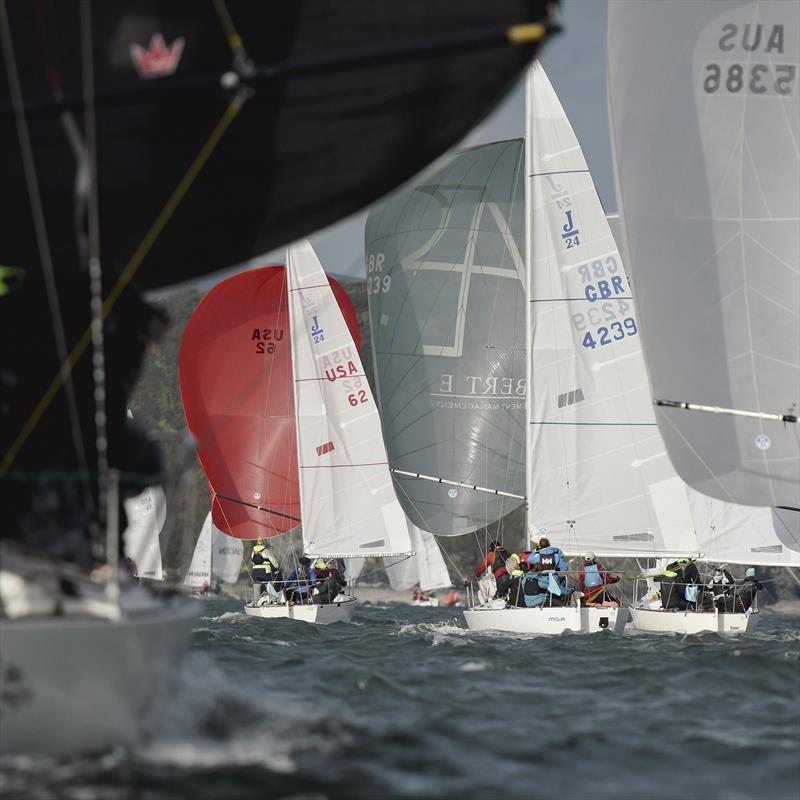 J/24 Worlds in Plymouth, UK - Day 4 - photo © Joe Woodyear & Chambers film & media