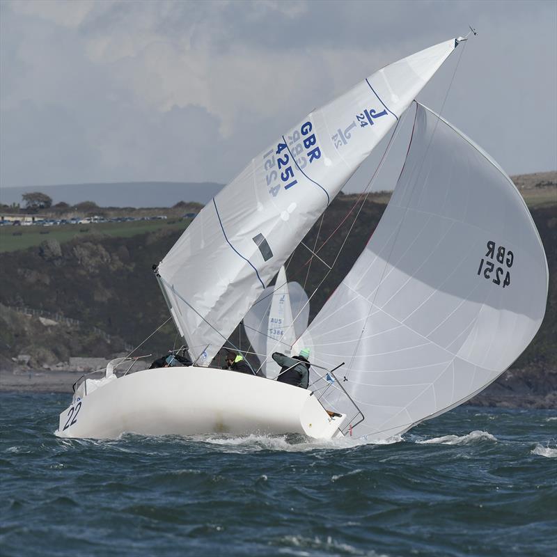 J/24 Worlds in Plymouth, UK - Day 4 photo copyright Joe Woodyear & Chambers film & media taken at Plym Yacht Club and featuring the J/24 class