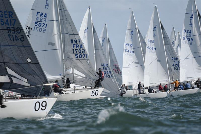 J/24 Worlds in Plymouth, UK - Day 5 - photo © Joe Woodyear & Chambers film & media