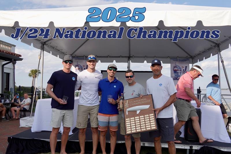 J/24 US National Championship 2025 photo copyright USA J/24 Class Association taken at Florida Yacht Club and featuring the J/24 class