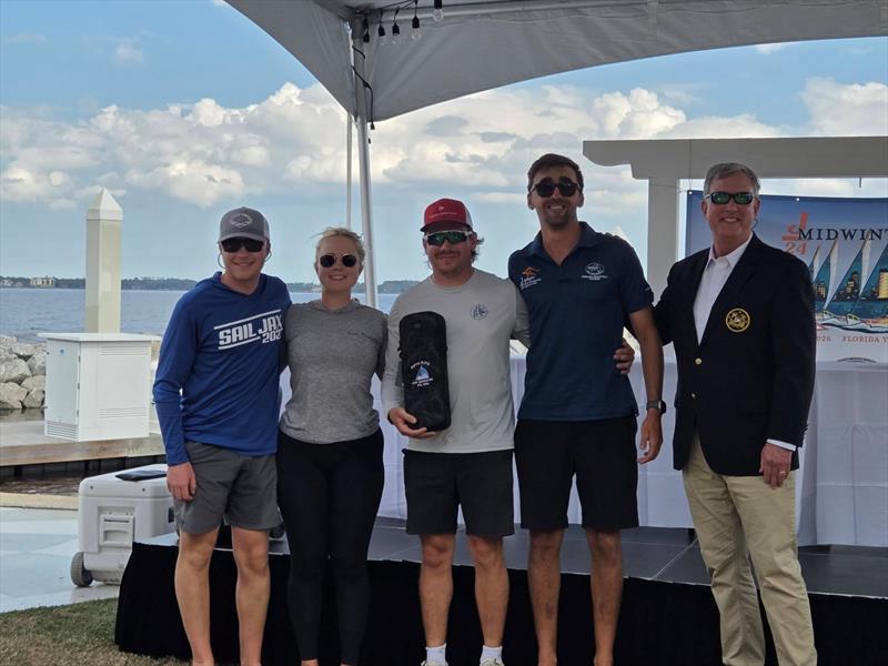 2026 J/24 Midwinter Championship prizegiving photo copyright USA J/24 Class Association taken at Florida Yacht Club and featuring the J/24 class