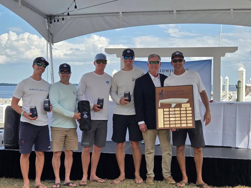 2026 J/24 Midwinter Championship prizegiving photo copyright USA J/24 Class Association taken at Florida Yacht Club and featuring the J/24 class