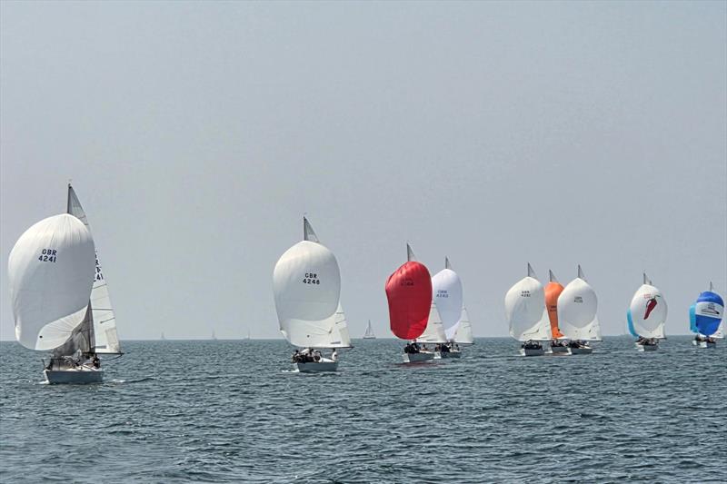 J/24s at the Plymouth Regatta - photo © PPSA