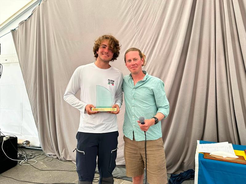 Youngest sailor in the J/24 Europeans 2026 at Trelleborg, Sweden - photo © Per Ravn Klausen